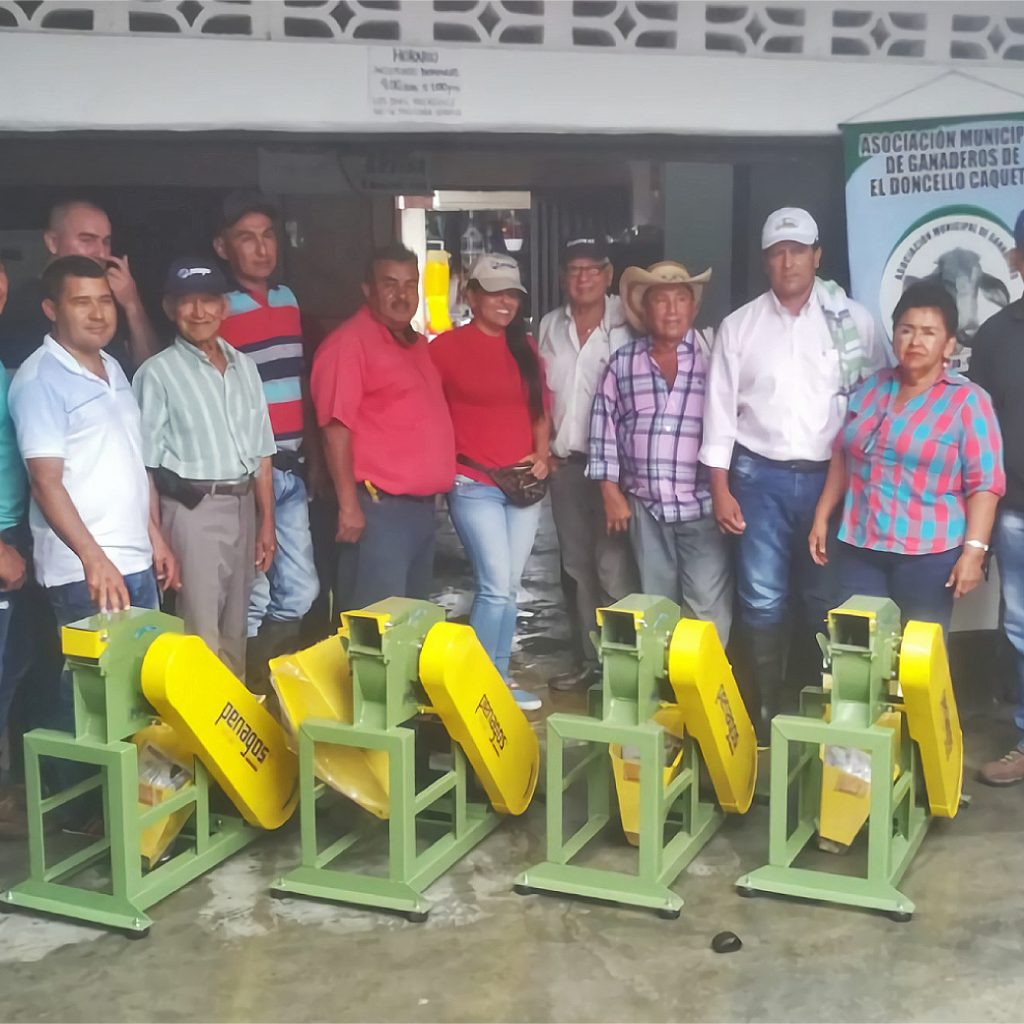 15 Picapastos PP 300R entregadas en Caquetá para agricultores y ganaderos.