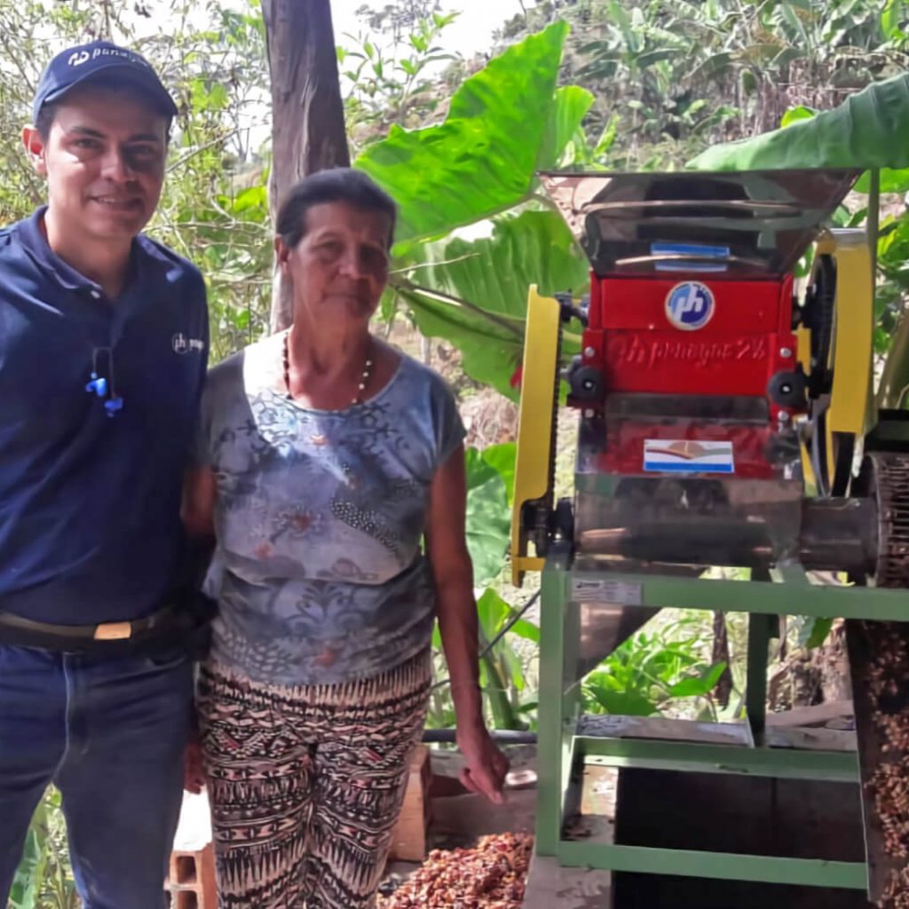In Boyacá we delivered more than 50 Coffee Bean Sortes.